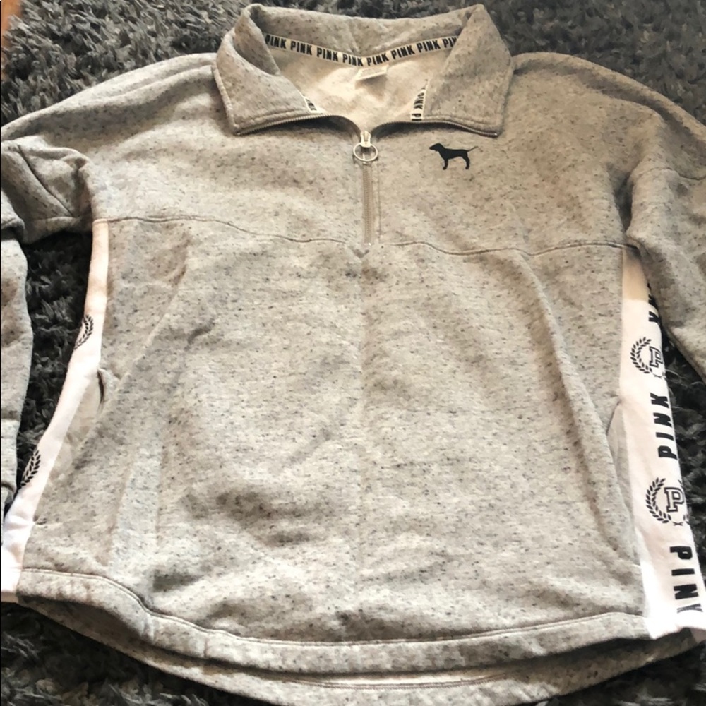 VS Pink Half Zip